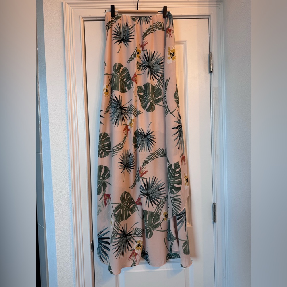 Vici Pink Strapless A-Line Maxi Dress - Picture 2 of 2